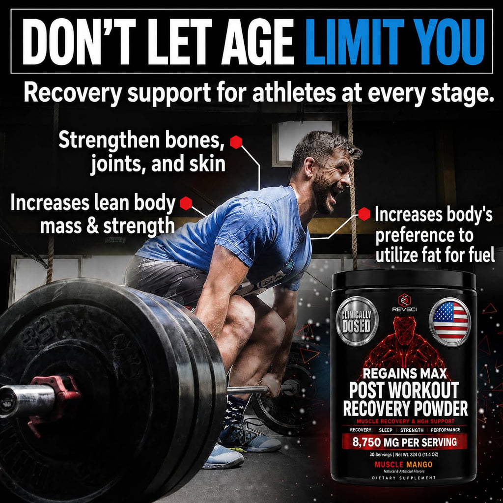 Revolution Science HGH Supplements for Men & Women - Regains Natural