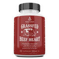 Ancestral Supplements Grass Fed Beef Heart Supplement CoQ10 - 180 Capsules