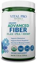 Vital Planet Advanced Fiber Powder with Flax, Pea & Hemp - 7.7 oz