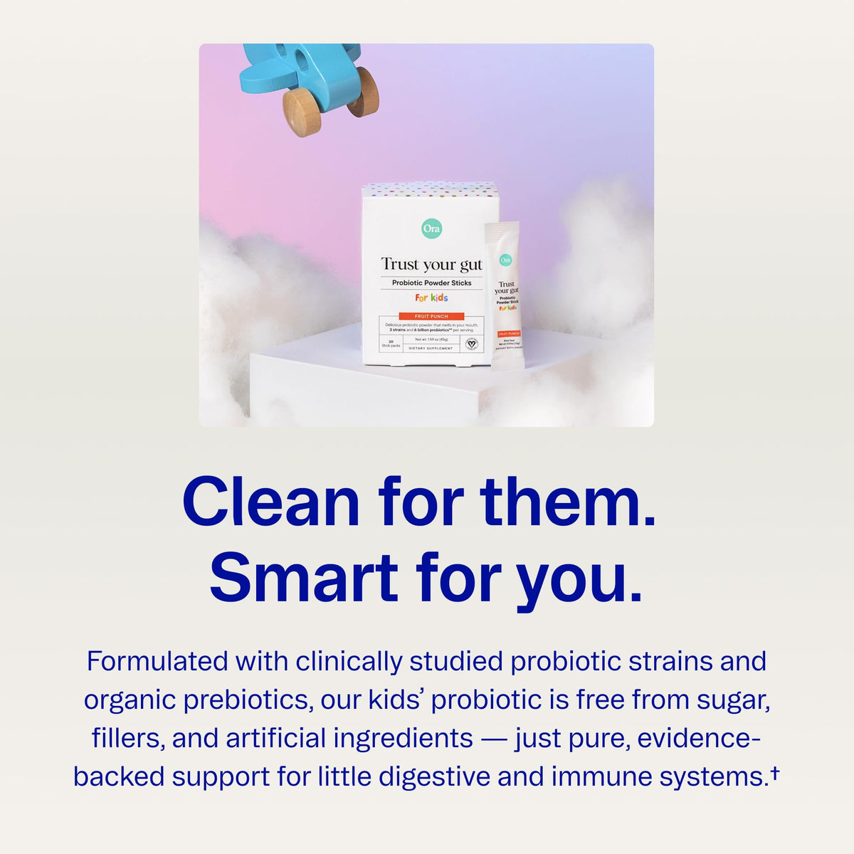 Ora Organic Probiotic Pixies with Prebiotics for Kids - 30 Sticks - image 6