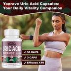 Yonrave Uric Acid Cleanse & Detox with Tart Cherry
