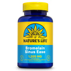 Nature's Life Bromelain Sinus Ease 1200mg - 100 Capsules