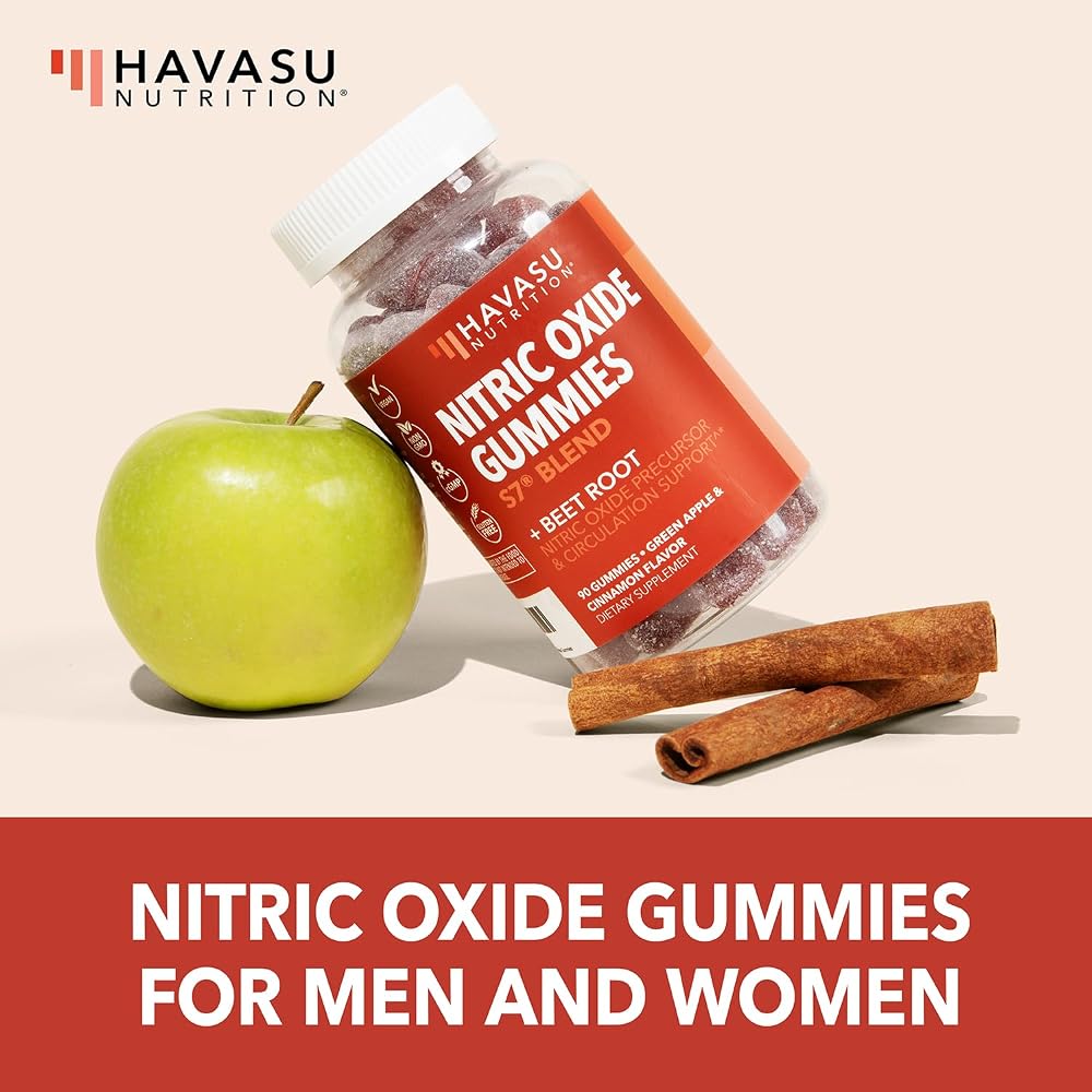 Havasu Nutrition Nitric Oxide Beet Root Gummies with L-Arginine - 90 Count - image 3