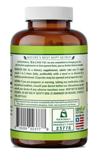 Herbal Secrets Dandelion Root 520 mg Veggie Capsules Supplement