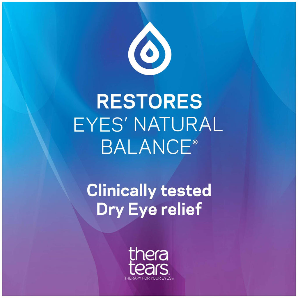 TheraTears Dry Eye Therapy Lubricating Eye Drops - 30 Vials (2 Pack) - image 4