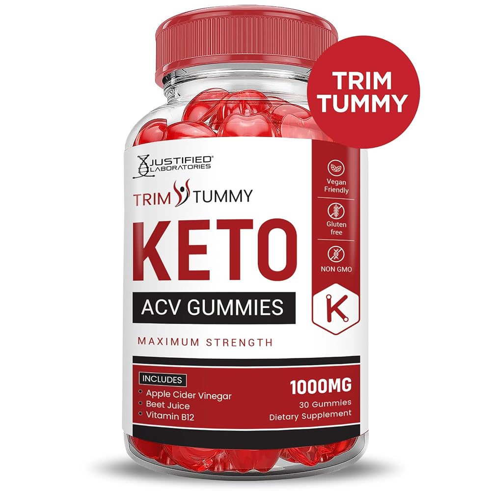 Justified Laboratories Trim Tummy Keto Gummies 1000MG