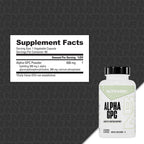 NutraBio Alpha GPC Brain Support 300mg - 60 Vegetable Capsules - image 4