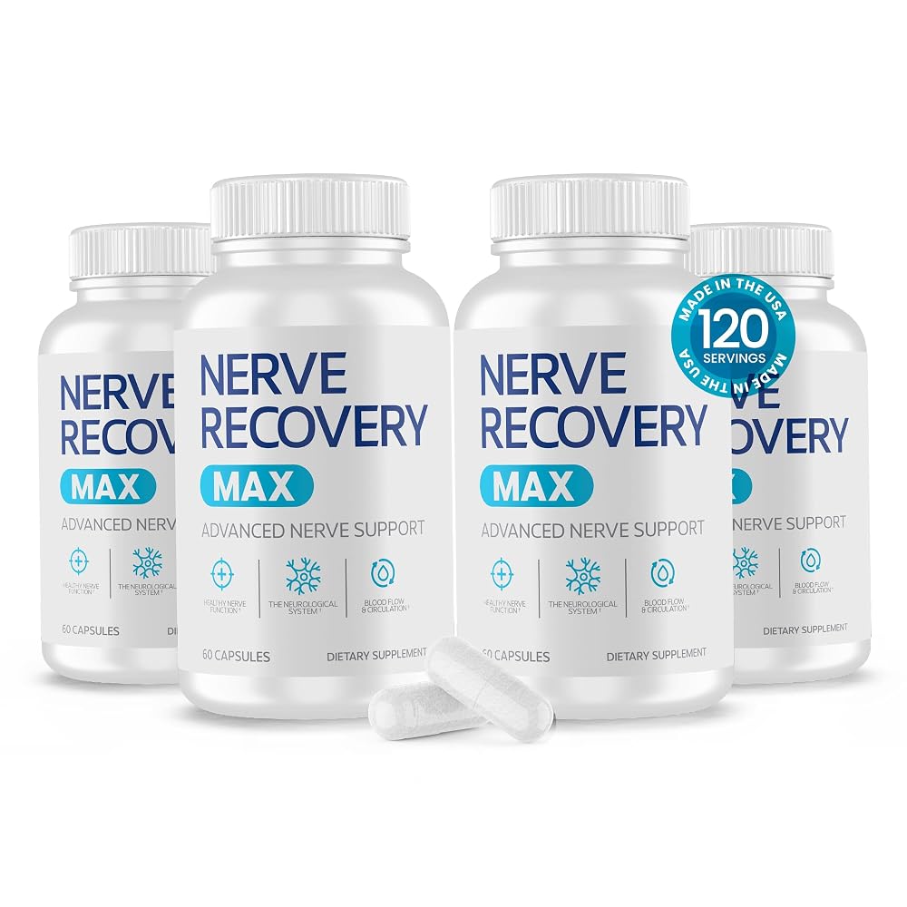 Nerve Recovery Max - Non-GMO Advanced Nerve Support Supplement