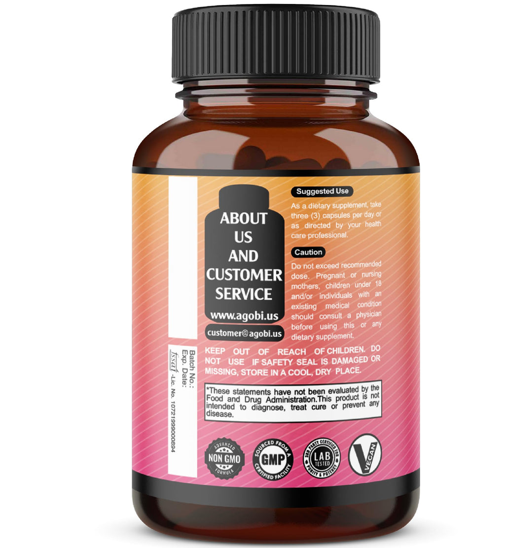 agobi Ceylon Cinnamon Capsules with Ginger & Turmeric - 120 Capsules - image 8