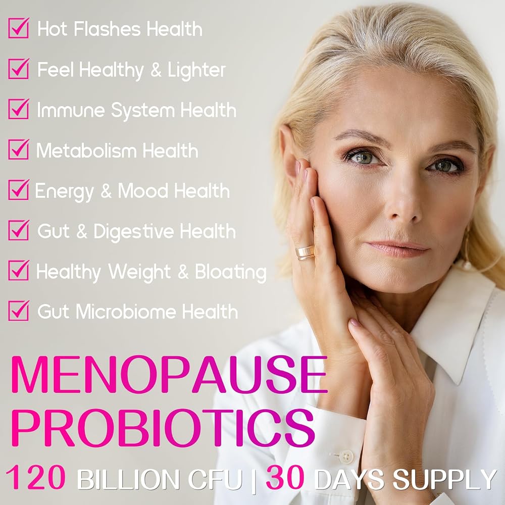 Negima Menopause Probiotics 120 Billion CFUs - 60 Capsules - image 3
