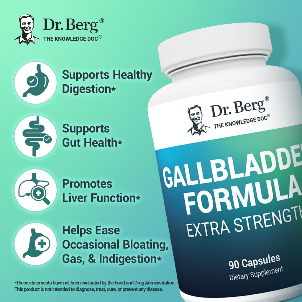 Dr. Berg Gallbladder Formula Extra Strength - 90 Vegetable Capsules - image 3