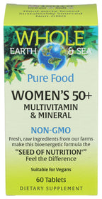 Natural Factors Whole Earth & Sea Women's Multivitamin 50+ - 60 Tablets - image 4