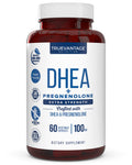 Truevantage DHEA 100 mg + Pregnenolone 60 mg Capsules - 60 Count