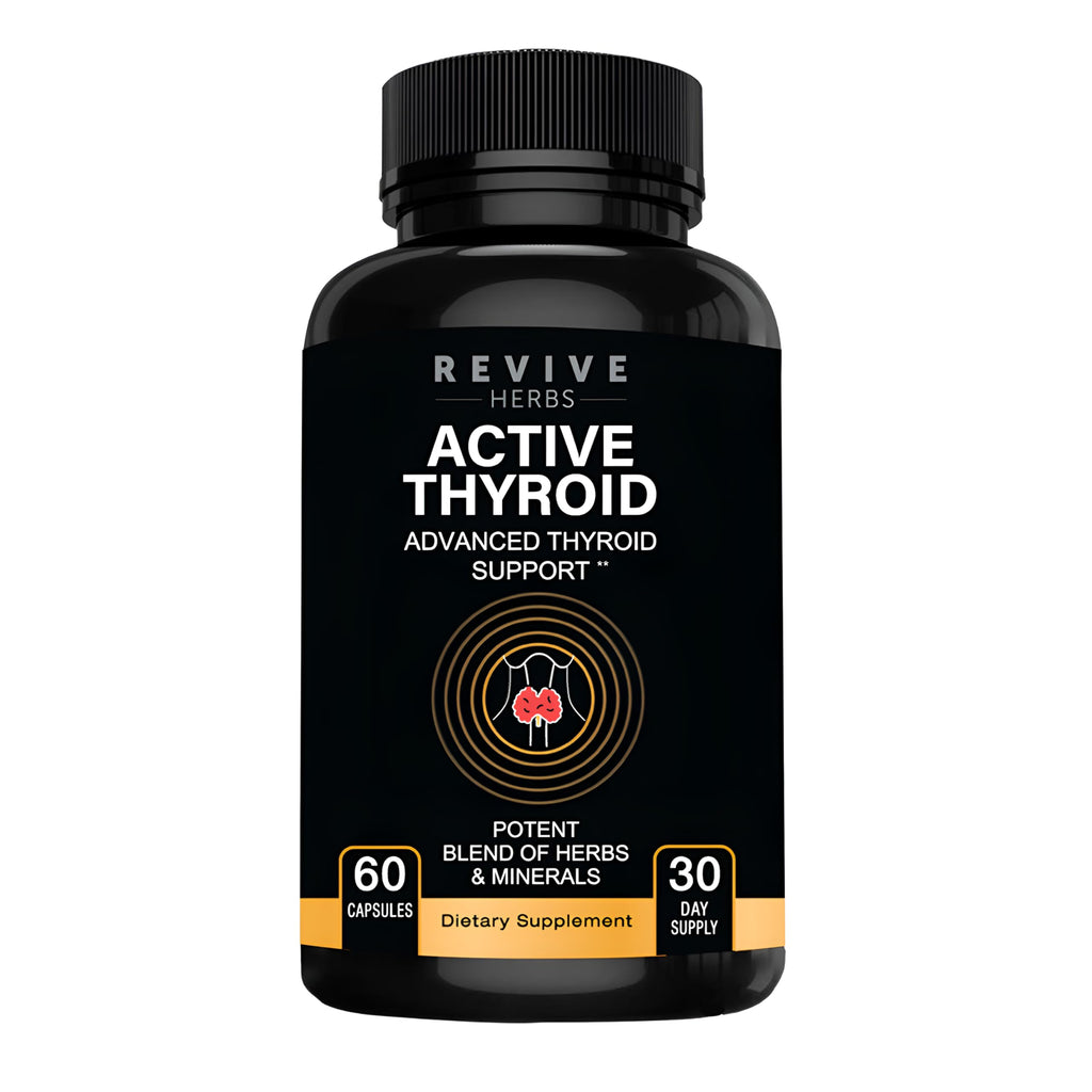 Revive Herbs Thyroid Support Formula - 60 Capsules