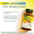MegaFood Zinc Bisglycinate Immune Support - 60 Tablets - image 3