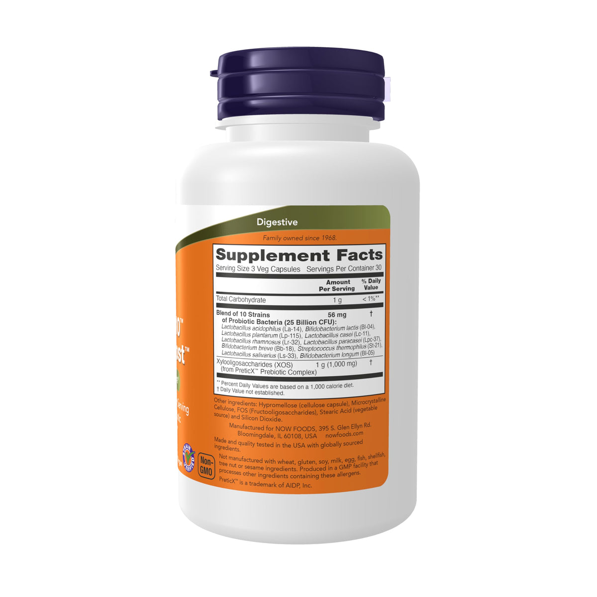 NOW Probiotic-10 & Bifido Boost with 10 Strains - 90 Vegetarian Capsules - image 2