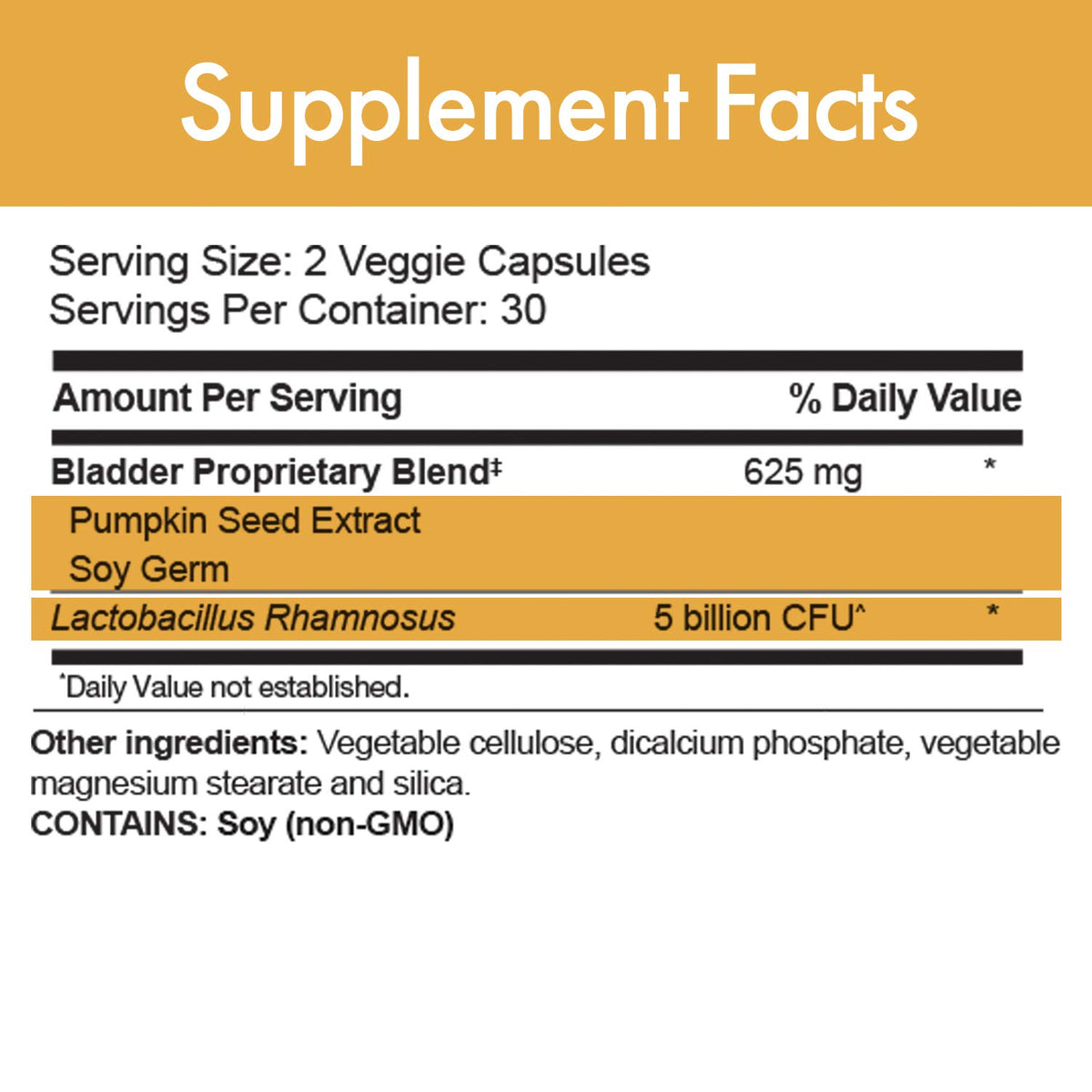 Stop Aging Now BladderControl360 Formula - 60 Vegetarian Capsules - image 3