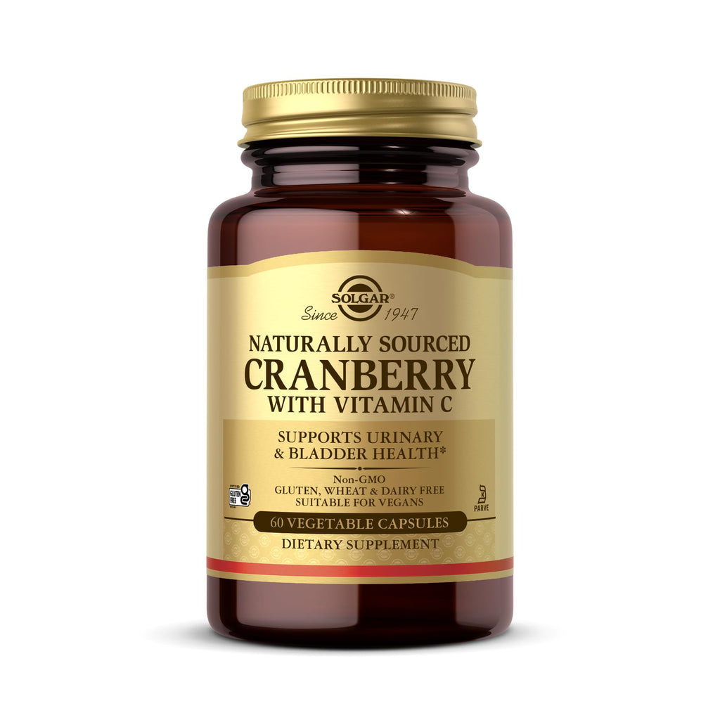 Solgar Cranberry with Vitamin C - 60 Vegetable Capsules