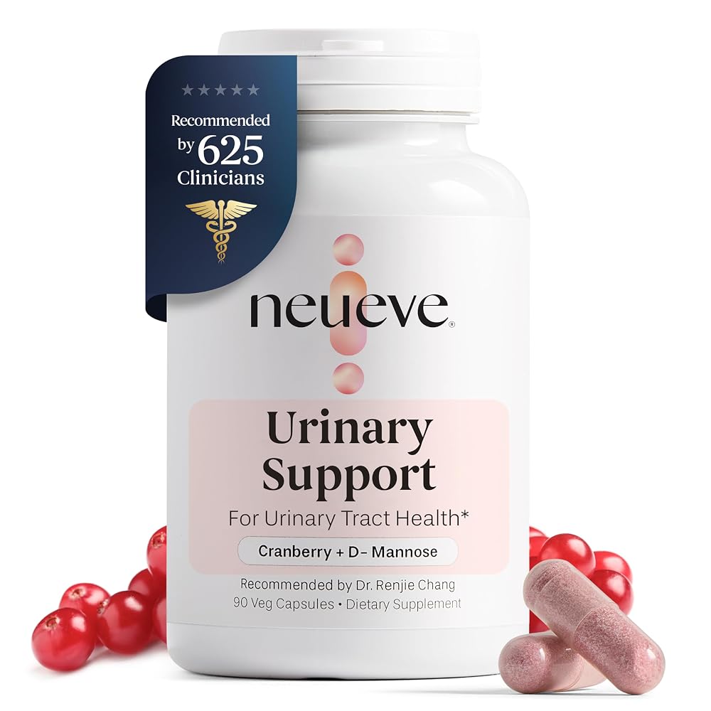 NeuEve Cranberry and D-Mannose Urinary Support - 90 Vegan Capsules