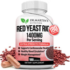Dr. Martin's Nutrition Red Yeast Rice 1400mg & CoQ10 - 180 Capsules - image 10