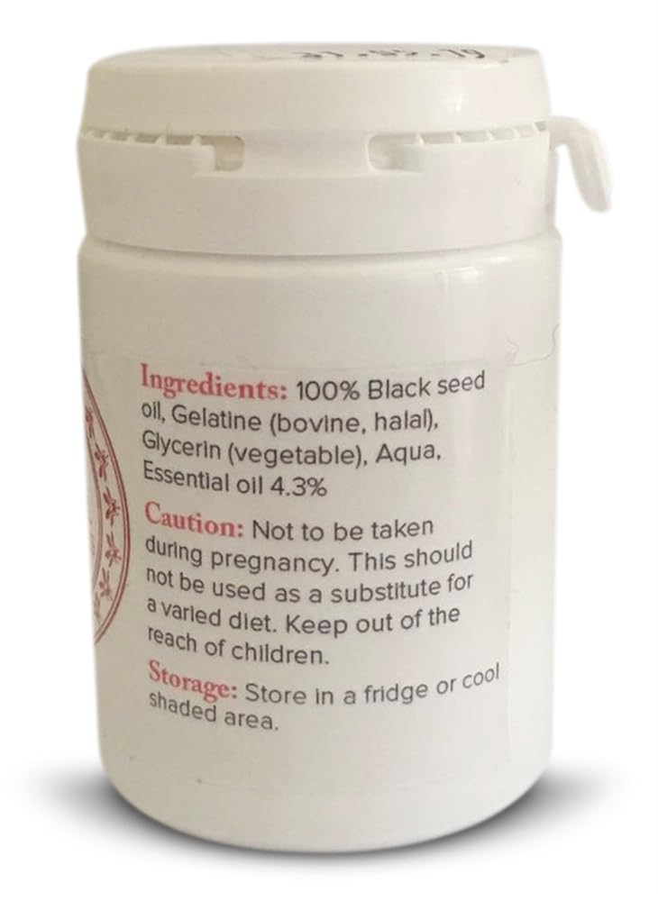 The Blessed Seed Strong Black Seed Oil Capsules - image 4