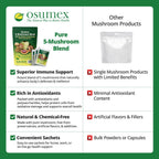 Osumex 5 Mushroom Blend Immune Support - 30 Sachets - image 5