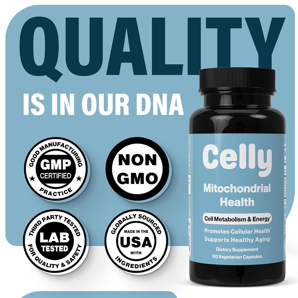 Celly Mitochondrial Health Supplement - 60 Capsules - image 4
