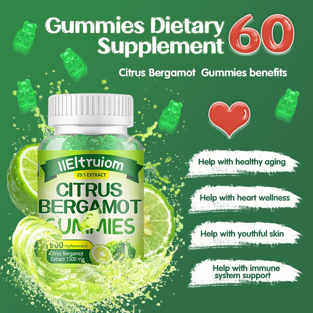 IIEltruiom Citrus Bergamot Gummies