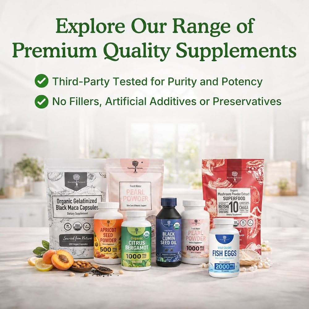 Nourishing Nutrients Organic Citrus Bergamot Supplement