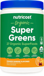 Nutricost Organic Super Greens Powder (30 Servings) - Superfood