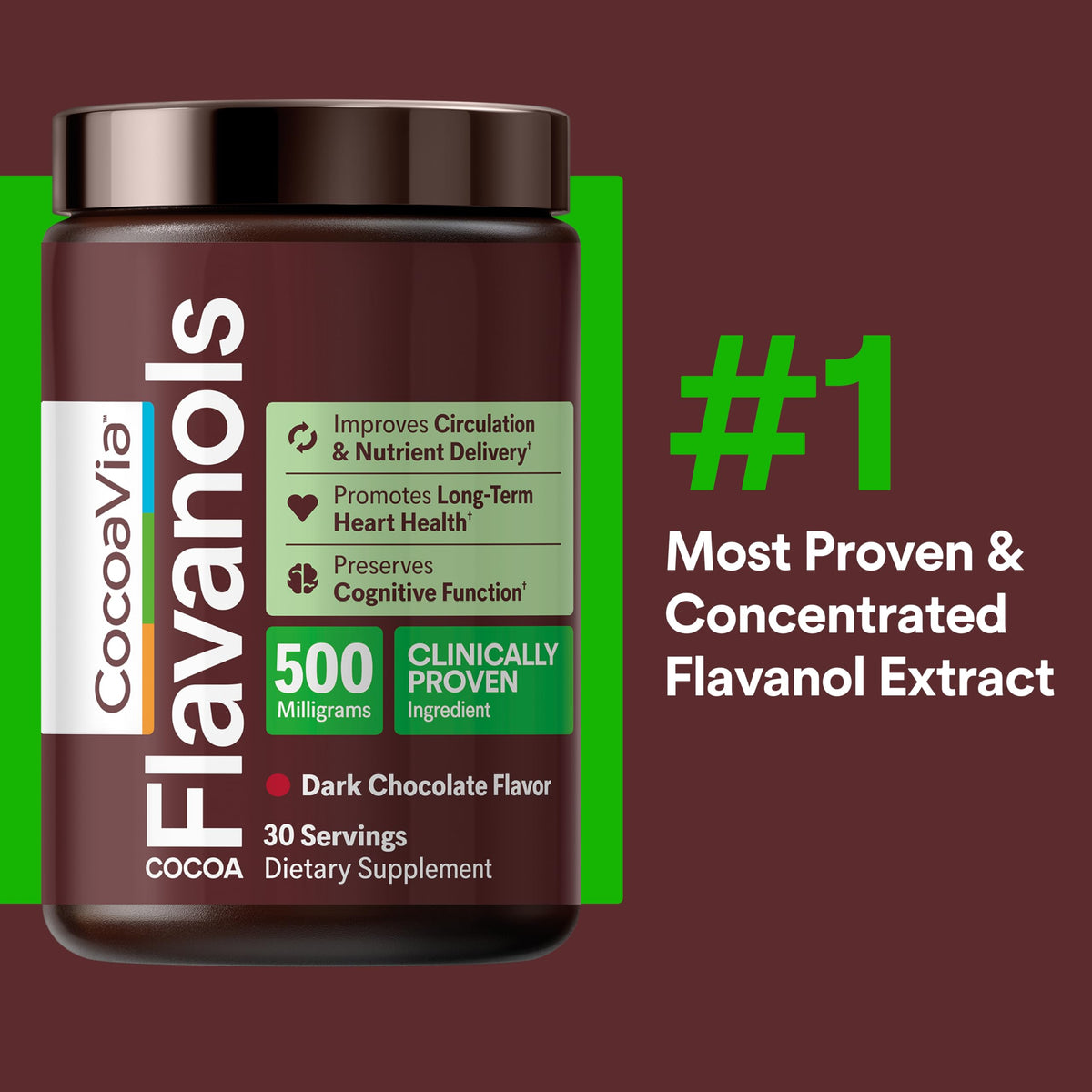 CocoaVia Cardio Health Cocoa Powder