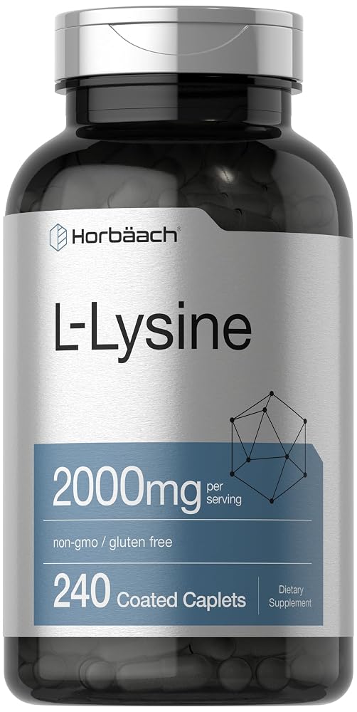Horbäach L-Lysine Supplement 2000mg - 240 Caplets
