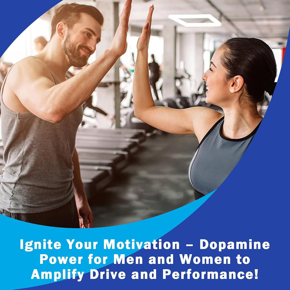 Zdoroviye Dopamine Supplements for Men and Women - Contains 500mg