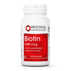 PROTOCOL FOR LIFE BALANCE Biotin 5,000 mcg Hair, Skin & Nails