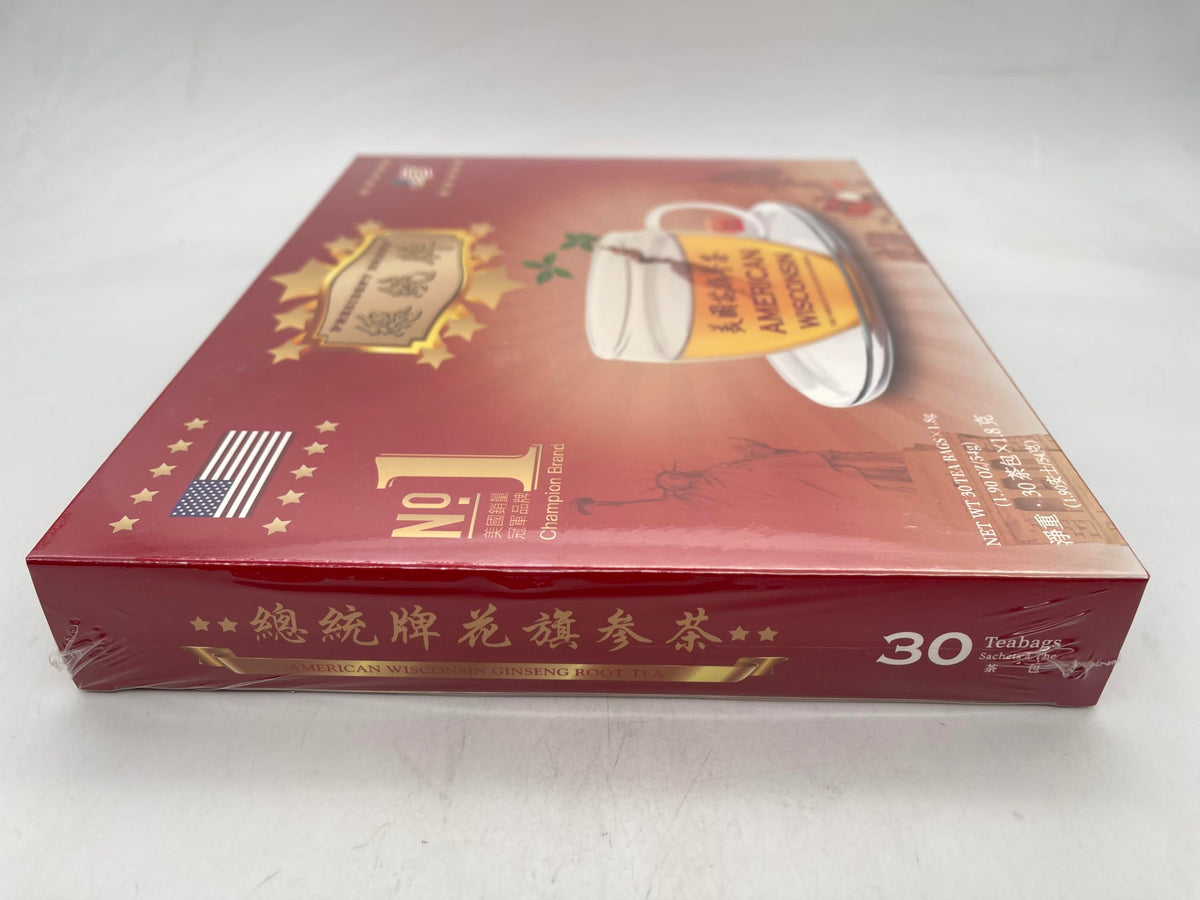 President Brand American Wisconsin Ginseng Tea - 30 Teabags - image 4