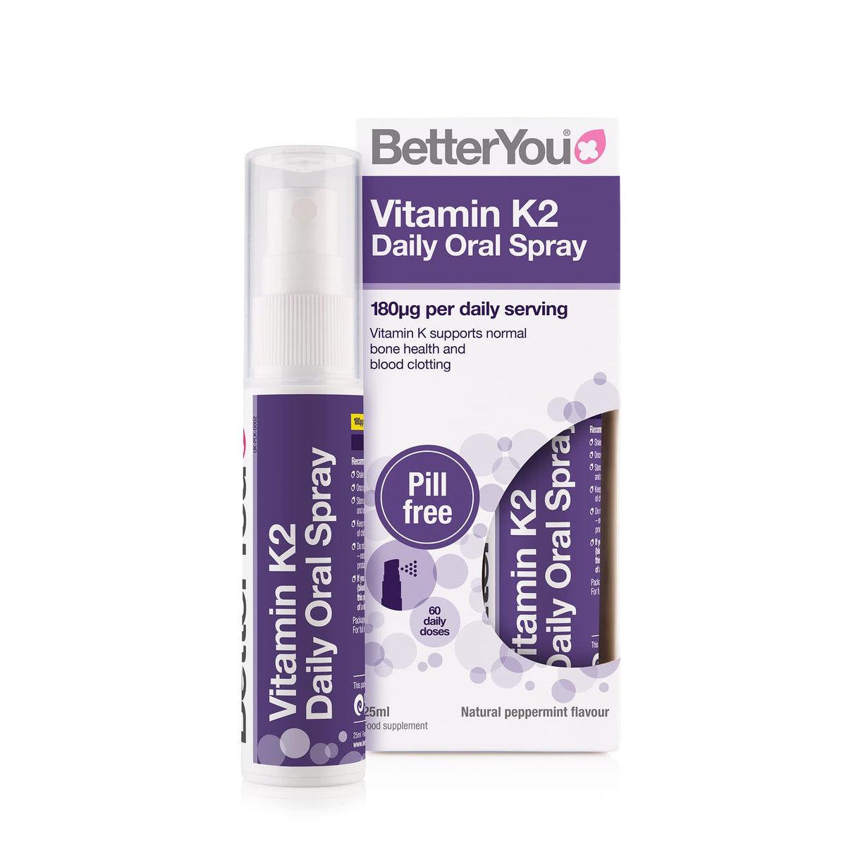BetterYou Vitamin K2 Daily Oral Spray - 25ml