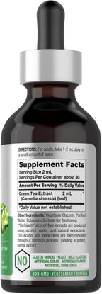 Horbäach Green Tea Extract Liquid Drops - 2 Fl Oz - image 2