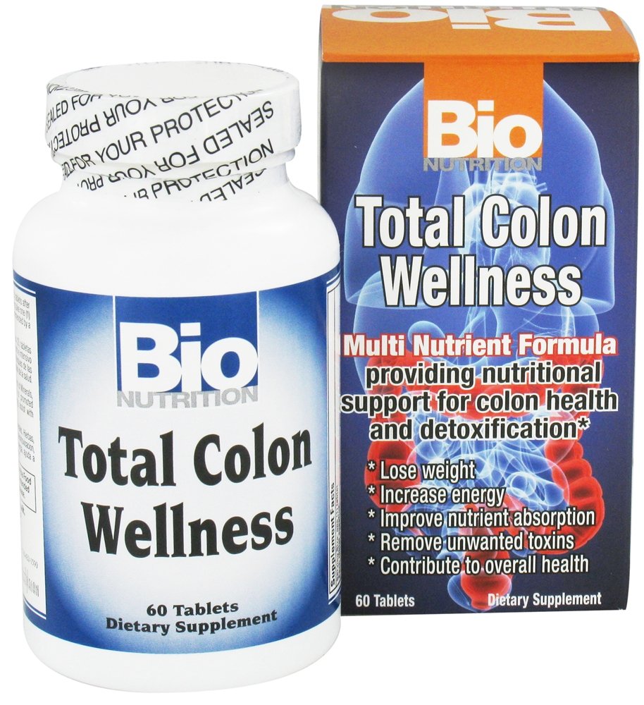 Bio Nutrition Total Colon Wellness - 120 Tablets