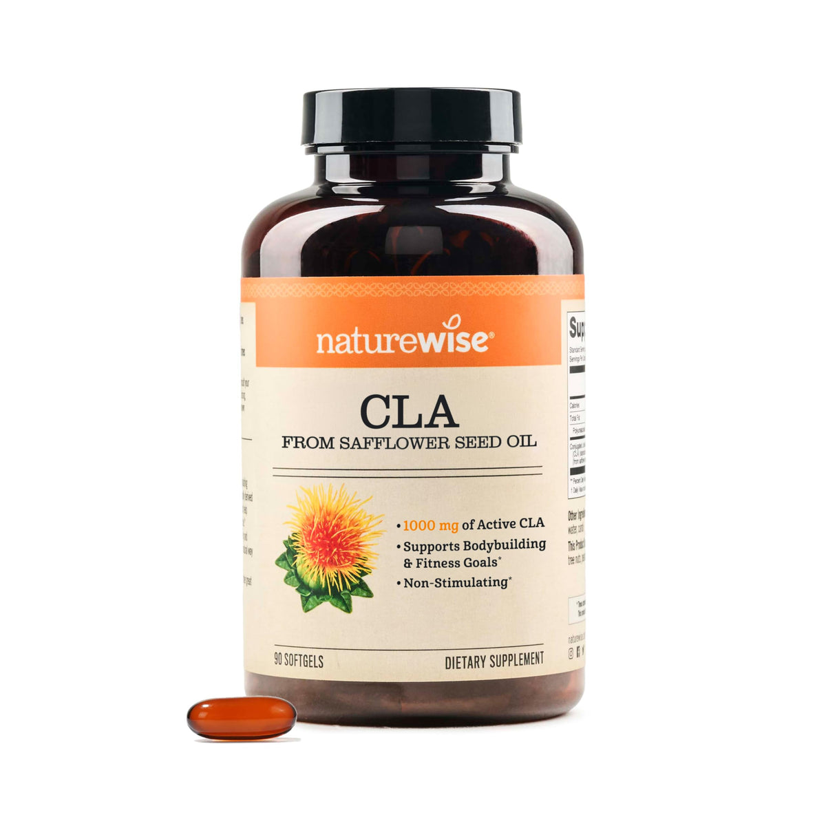 NatureWise CLA 1250, High Potency, Natural Weight Loss Exercise