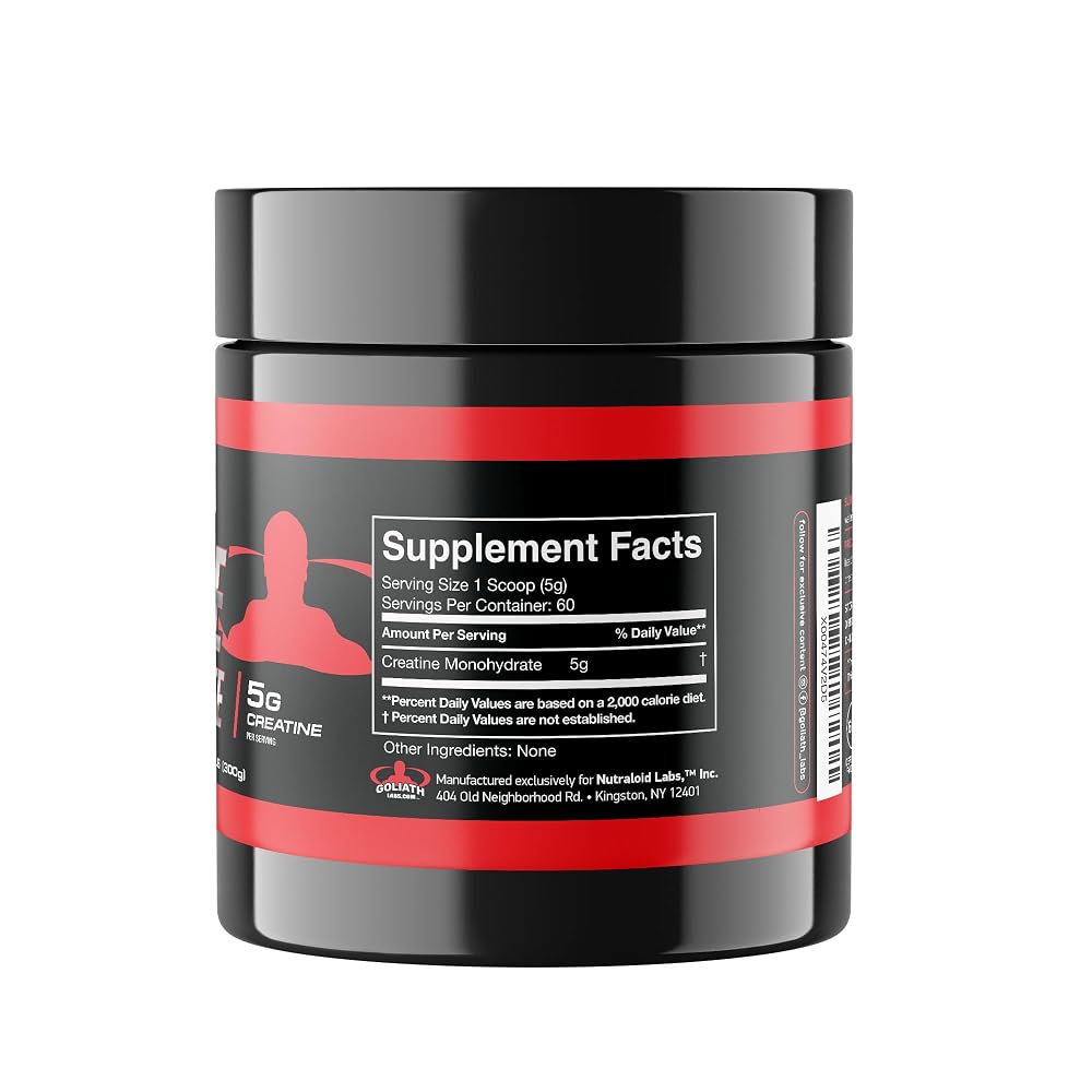 Goliath Labs Pure Creatine Monohydrate Powder - 300g - image 4