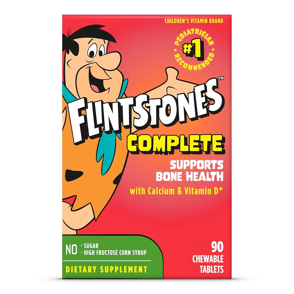 Flintstones Vitamins Multivitamin Chewable Tablets - 90 Count