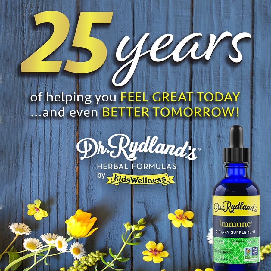 Dr. Rydland's Herbal Immune Support Syrup - 4 Fl Oz - image 2