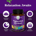 Natures Craft High Absorption Magnesium Glycinate Capsules - 500mg