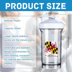 generic 18 Ounce Shaker Cup,Fashion Theme Pattern Shaker Bottle