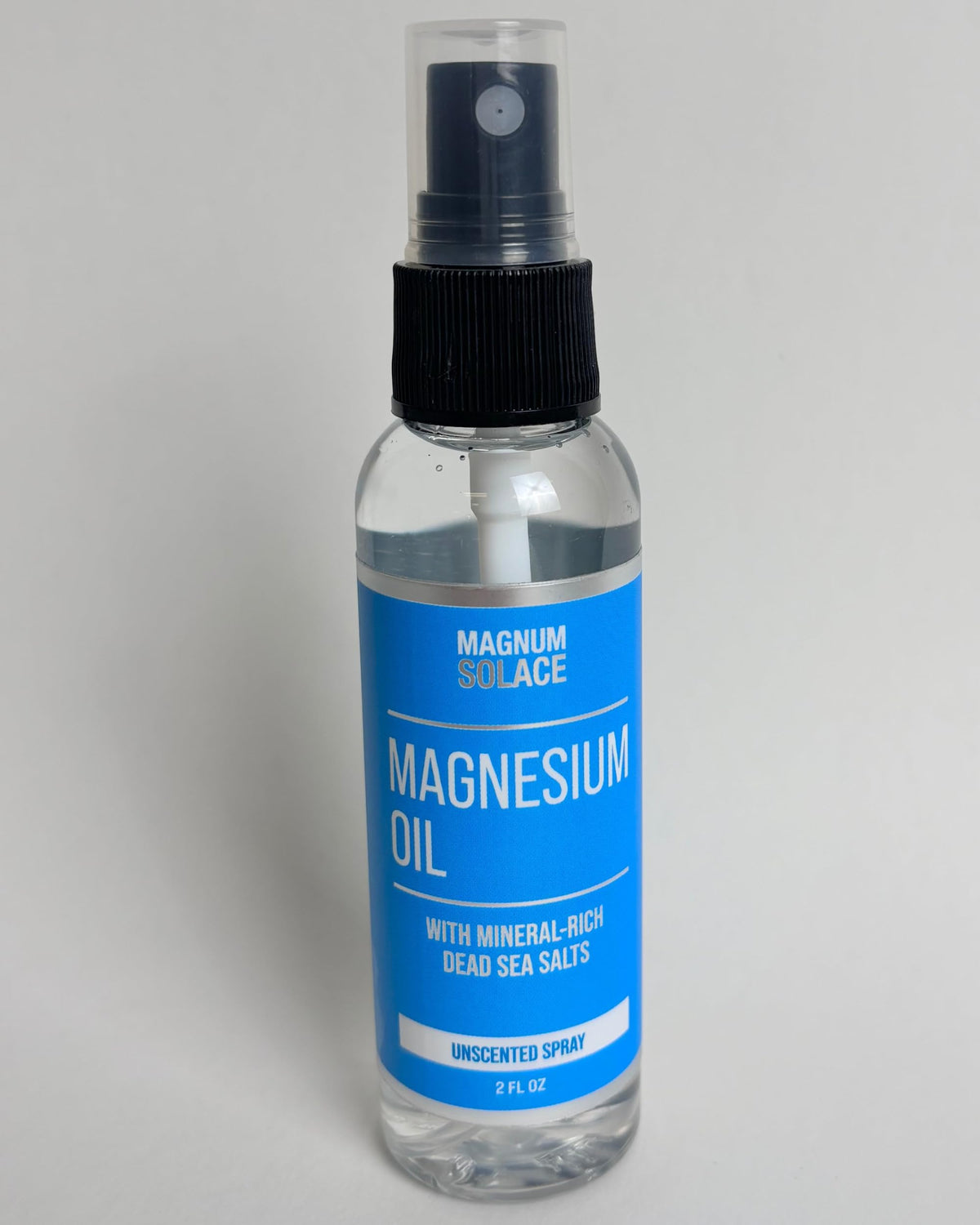 Magnum Solace Pure Magnesium Oil Spray - 100% Natural Magnesium Spray
