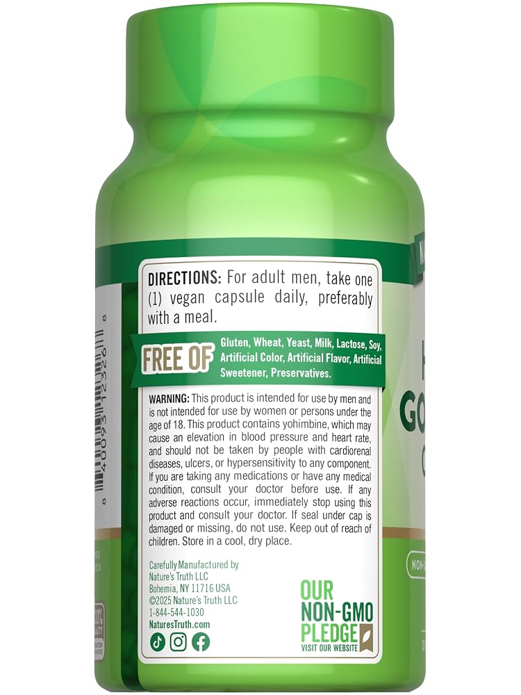 Nature's Truth Horny Goat Weed Complex with Maca Root - 90 Capsules - image 7
