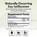 Theralogix IsoRel Whole Soybean Extract Menopause Support - 90 Capsules - image 2