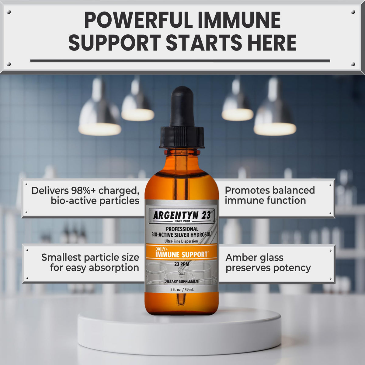 Argentyn 23 Professional Immune Support - Colloidal Silver