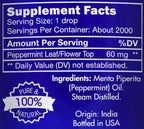 Crossactiv Peppermint Oil Food Grade Essential Oil - 4 Fl Oz - image 3