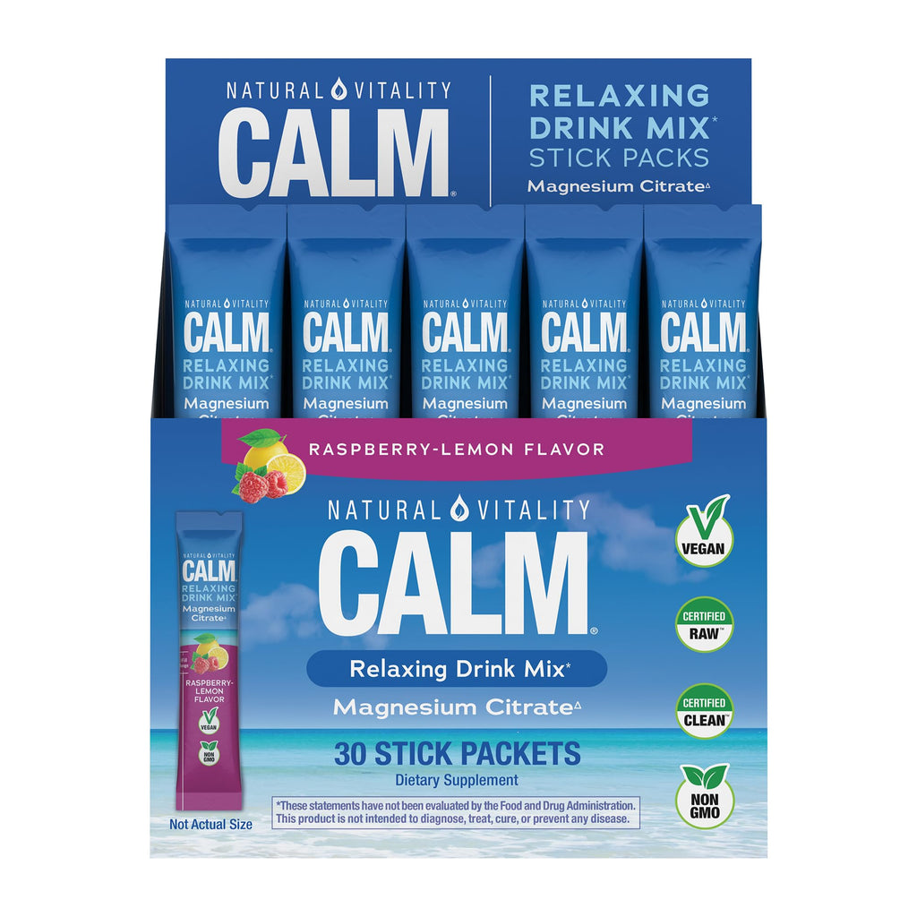 Natural Vitality Calm Magnesium Stick Packets - 30 Packets - image 2